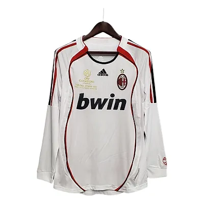 AC Milan 06-07 Retro Long Sleeve T-Shirt — Joyagoo Spreadsheet photo