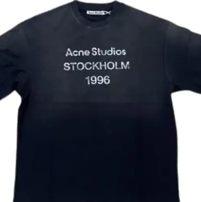 Acne Studios Black T-Shirt — Joyagoo Spreadsheet photo