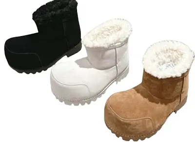 Balenciaga Alaska Short Fur Boots — Joyagoo Spreadsheet photo