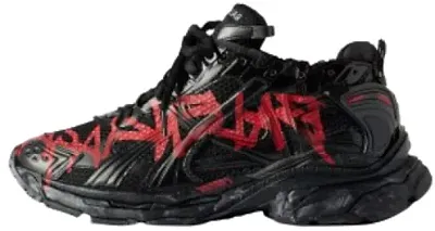 Balenciaga Runner Black Red Graffiti — Joyagoo Spreadsheet photo