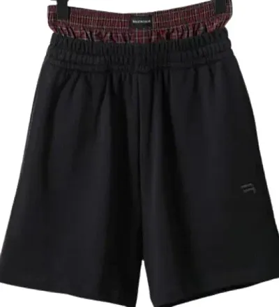 Balenciaga Shorts with Underwear (Black-Red) — Joyagoo Spreadsheet photo