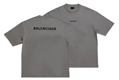 Balenciaga T-Shirt Small Logo Grey — Joyagoo Spreadsheet photo