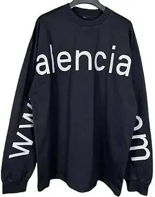 Balenciaga Text Long Sleeve — Joyagoo Spreadsheet photo