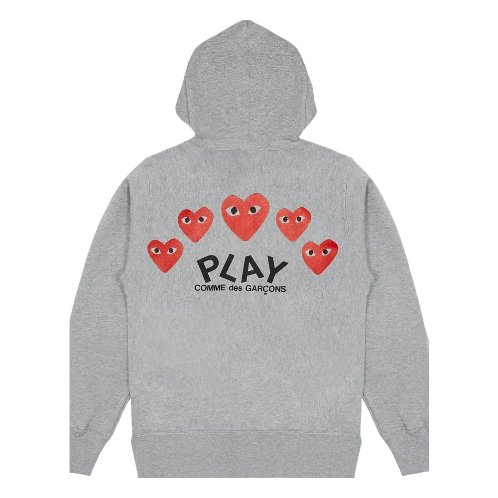 CDG Hearts On Back Hoodie — Joyagoo Spreadsheet photo 1