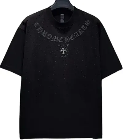 Chrome Hearts Shiny Tee With Rhinestones — Joyagoo Spreadsheet photo