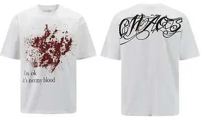 Ken Carson T Shirt With Blood — Joyagoo Spreadsheet photo 1