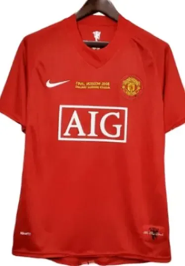 Manchester United Retro Jersey 07-08 — Joyagoo Spreadsheet photo
