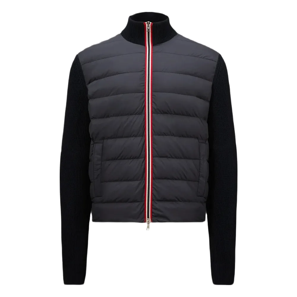 Moncler Padded Cotton Zip-Up Cardigan — Joyagoo Spreadsheet photo 1