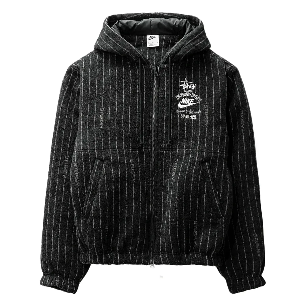 Nike x Stussy Striped Wool Jacket — Joyagoo Spreadsheet photo 1