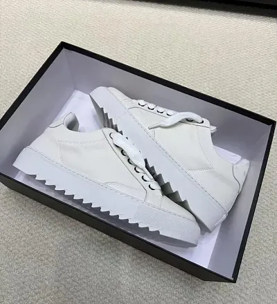Numeris Atelier Acrylic White Shoes — Joyagoo Spreadsheet photo