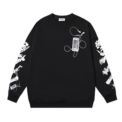 Off-White White Crewneck — Joyagoo Spreadsheet photo