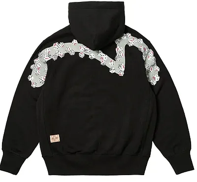 Palace x Evisu Black Hoodie — Joyagoo Spreadsheet photo