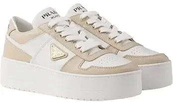 Prada Downtown Bold Leather Sneakers — Joyagoo Spreadsheet photo