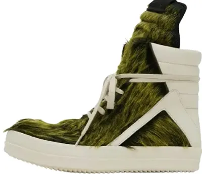 Rick Owens Fur Geobasket High — Joyagoo Spreadsheet photo