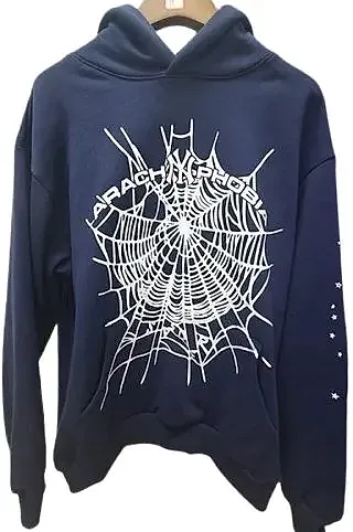 Sp5der Blue Hoodie — Joyagoo Spreadsheet photo