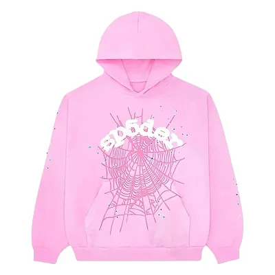 Sp5der Pink Hoodie — Joyagoo Spreadsheet photo