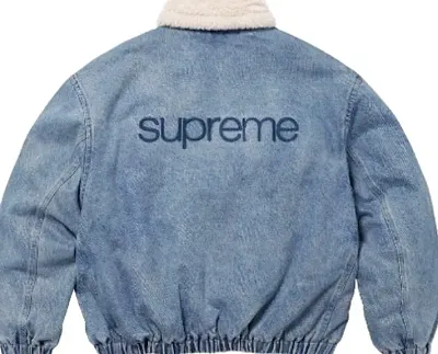Supreme Denim Sherpa Jacket — Joyagoo Spreadsheet photo