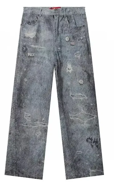 Supreme HJR FW24 Week11 Trompe L'oeil Loose Fit Jean — Joyagoo Spreadsheet photo