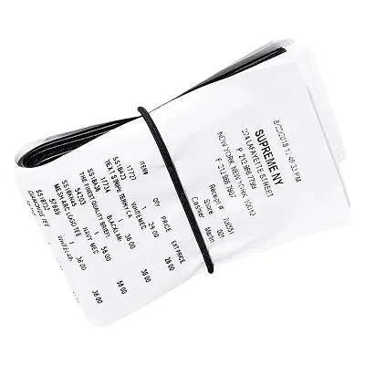 Supreme x Maison Margiela Receipt Wallet — Joyagoo Spreadsheet photo