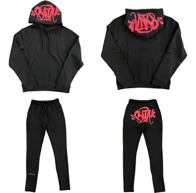 Syna Tracksuit Black-Red — Joyagoo Spreadsheet photo