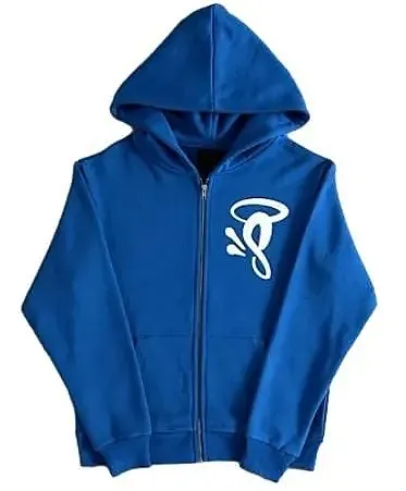Syna Zip Hoodie in Blue CW — Joyagoo Spreadsheet photo