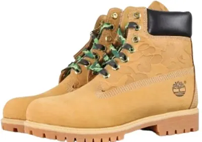 Timberland x Bape Shoes — Joyagoo Spreadsheet photo
