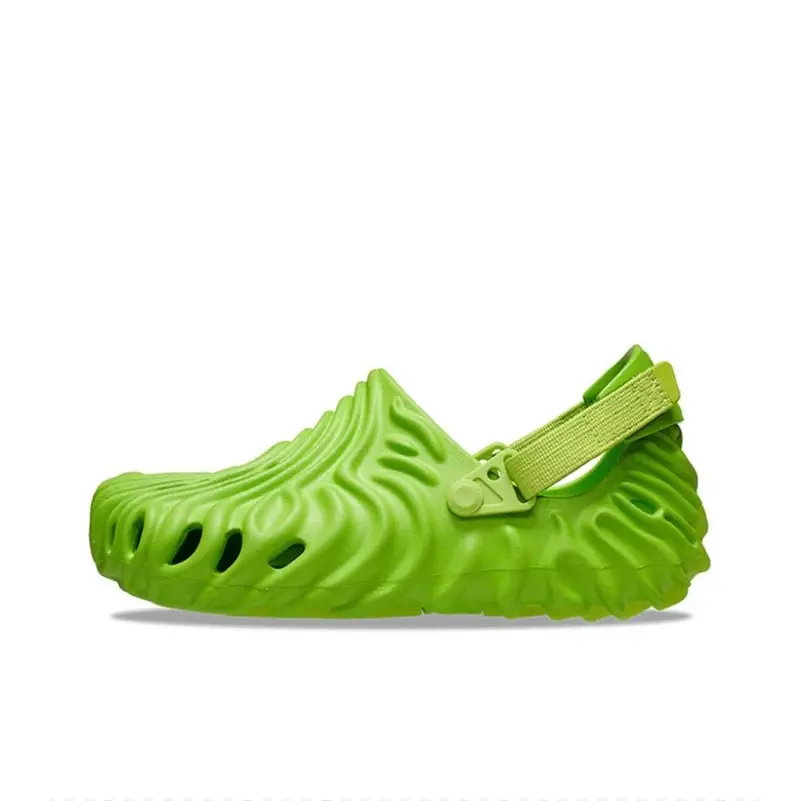 Minecraft x Crocs Shoes — fingerprint fluorescent green colorway — Joyagoo Spreadsheet photo