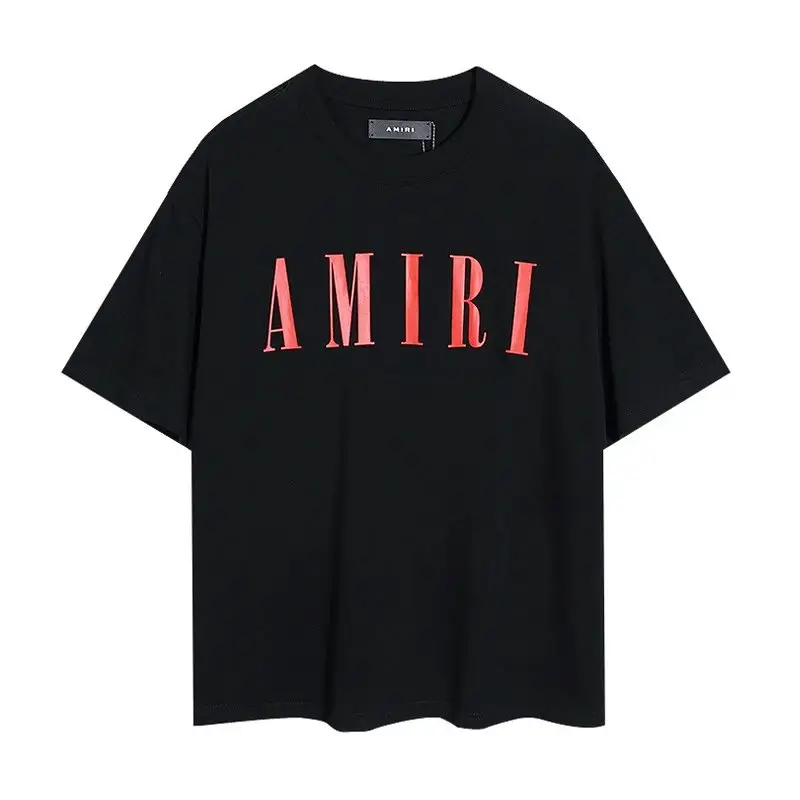 Amiri T-Shirts — 2008 black print red colorway — Joyagoo Spreadsheet photo