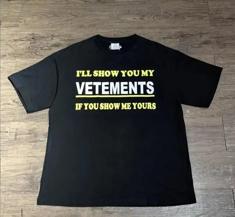 Vetements Tees — 3 colorway — Joyagoo Spreadsheet photo