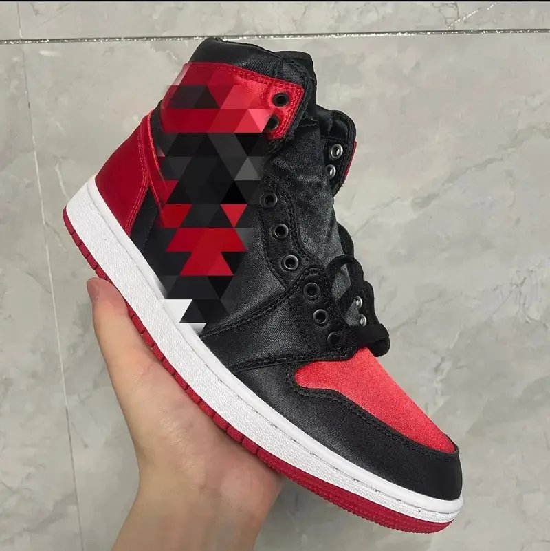 Jordan 1 Union Black Toe — Silk BRED colorway — Joyagoo Spreadsheet photo