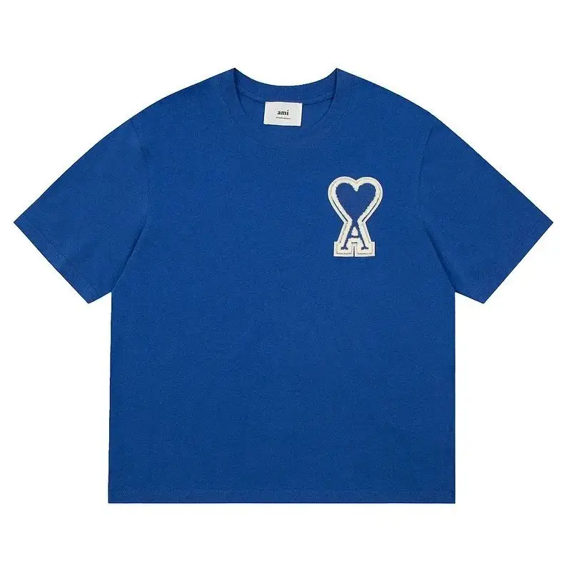 Ami Paris T-Shirts With Big Logo — royal blue colorway — Joyagoo Spreadsheet photo