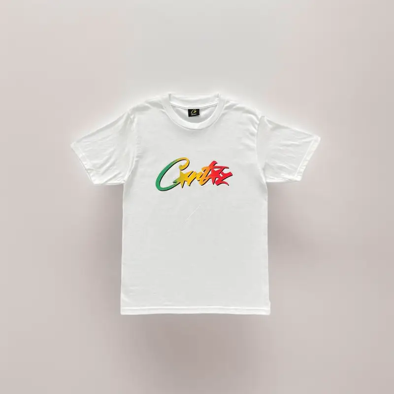 Corteiz Tee — gradient white colorway — Joyagoo Spreadsheet photo