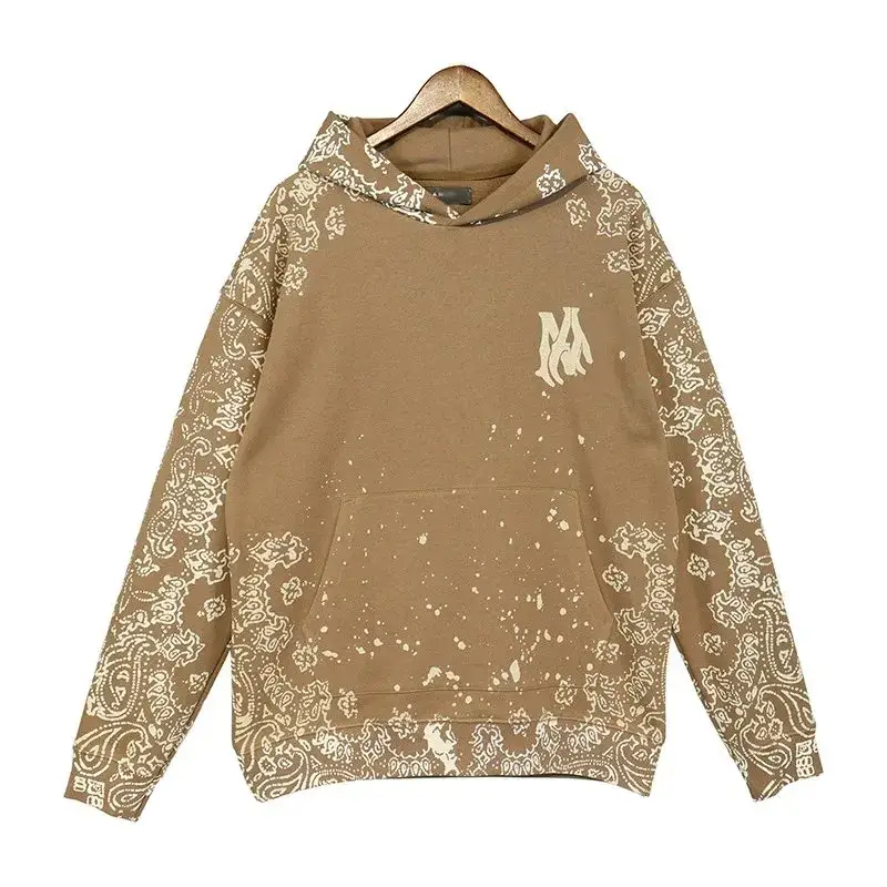 Amiri Bandana Hoodie — Light coffee colorway — Joyagoo Spreadsheet photo