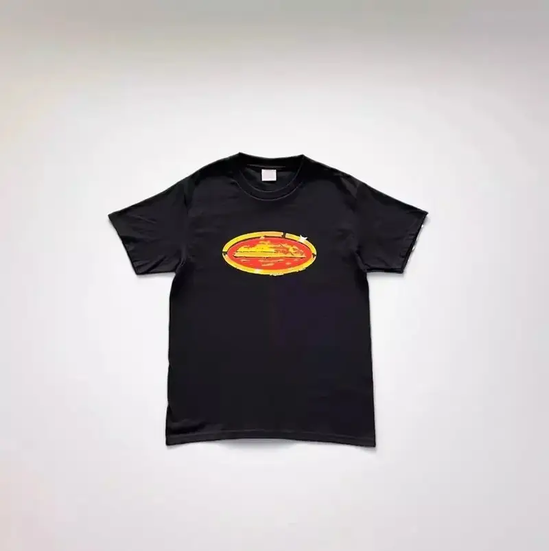 Corteiz Tee — red circle graffiti black colorway — Joyagoo Spreadsheet photo