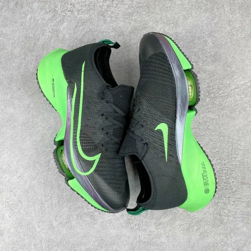 Nike Air ZoomX AlphaFly NEXT% 2 — Green Black colorway — Joyagoo Spreadsheet photo