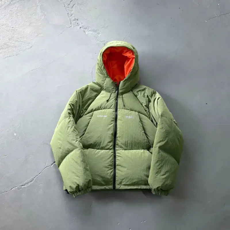 Corteiz Bolo V2 Jacket (Natural) — 9156 Green/Down Jacket colorway — Joyagoo Spreadsheet photo