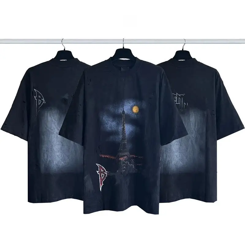 Balenciaga Tees — Zhengli iron tower direct spray short sleeve colorway — Joyagoo Spreadsheet photo