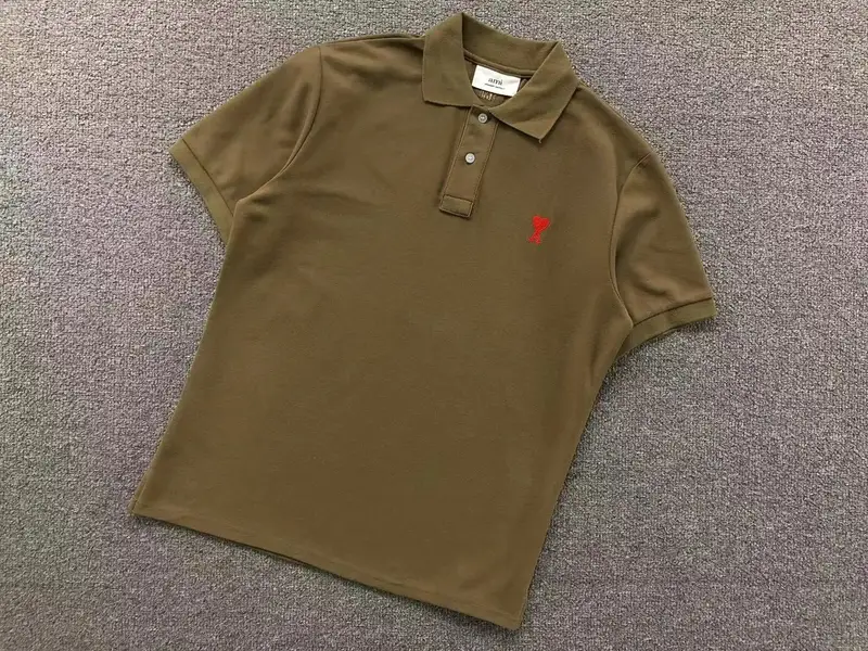 Ami Paris Polo — COFFEE CY116 colorway — Joyagoo Spreadsheet photo