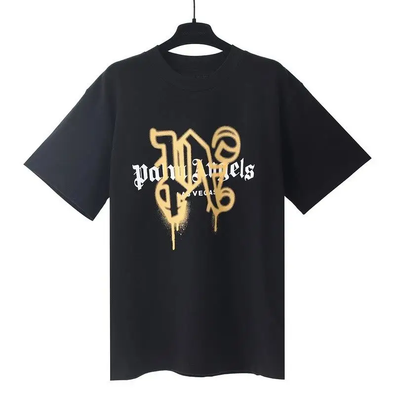 Palm Angels NY T-Shirt — Black yellow colorway — Joyagoo Spreadsheet photo