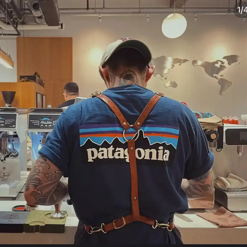 Patagonia T-Shirt — navy blue colorway — Joyagoo Spreadsheet photo