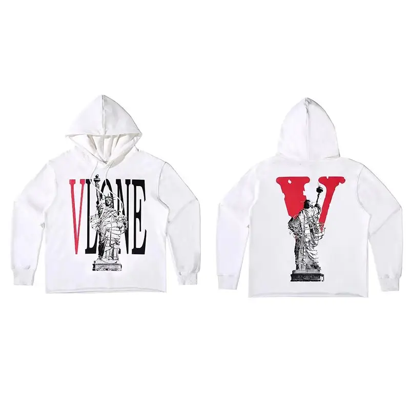 VLONE Hoodie — Blue White Orange FRIENDS White Orange V colorway — Joyagoo Spreadsheet photo