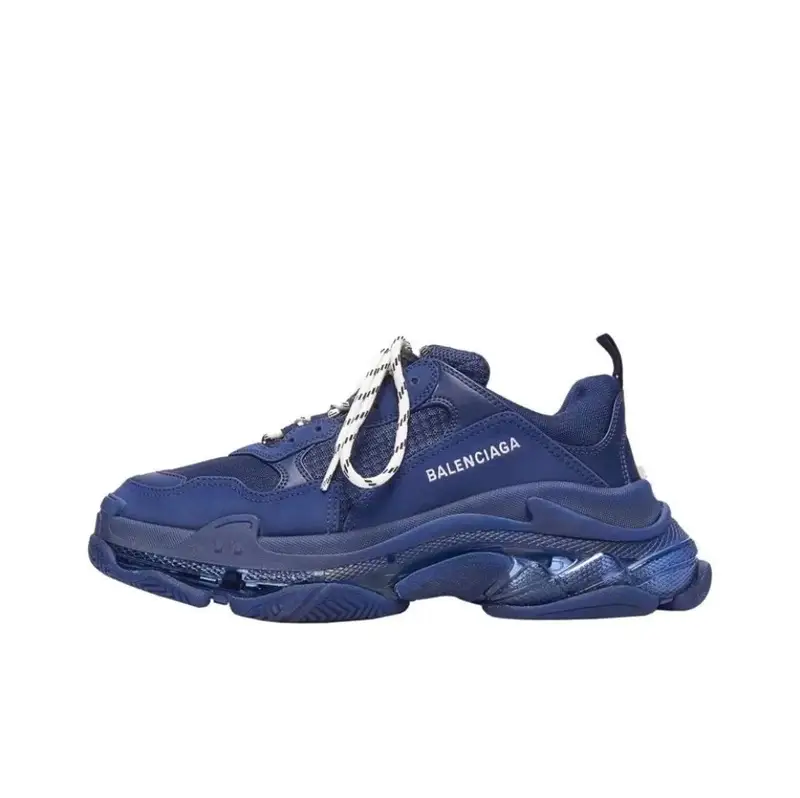 Balenciaga 3S White Shoes — Dark Blue colorway — Joyagoo Spreadsheet photo