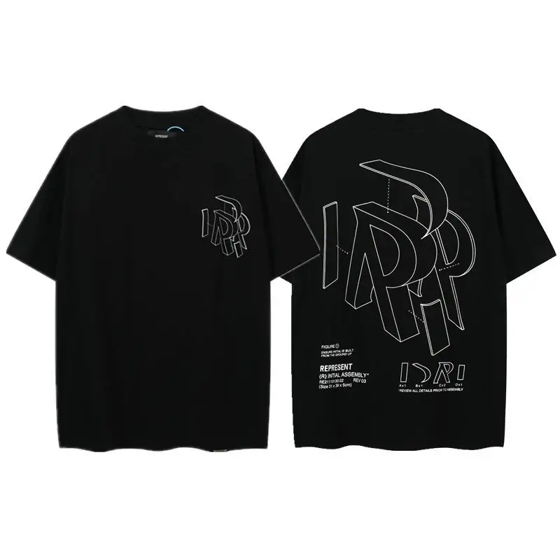 HOUSE OF ERRORS T-shirt — R3018# black colorway — Joyagoo Spreadsheet photo
