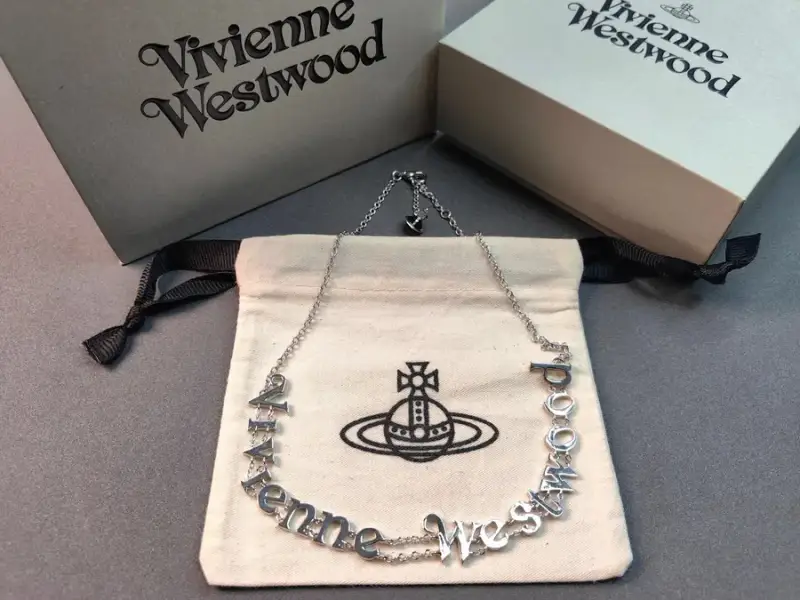 vivienne westwood necklaces — silvery colorway — Joyagoo Spreadsheet photo