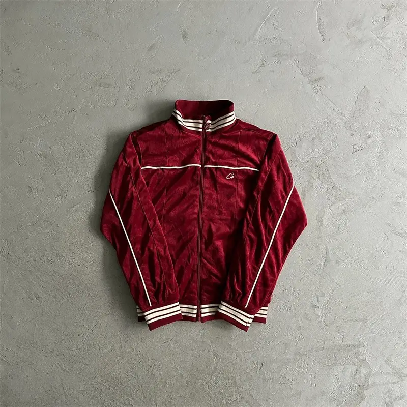 Corteiz Tracksuit Top — Red velvet top colorway — Joyagoo Spreadsheet photo