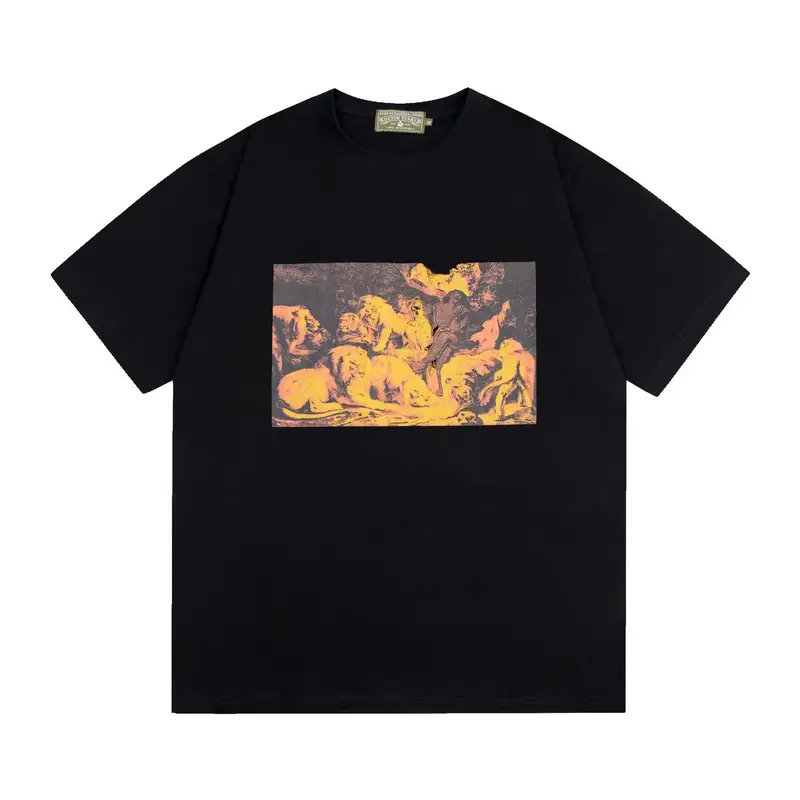 Denim Tears x Offset T-Shirt — Black oil painting colorway — Joyagoo Spreadsheet photo