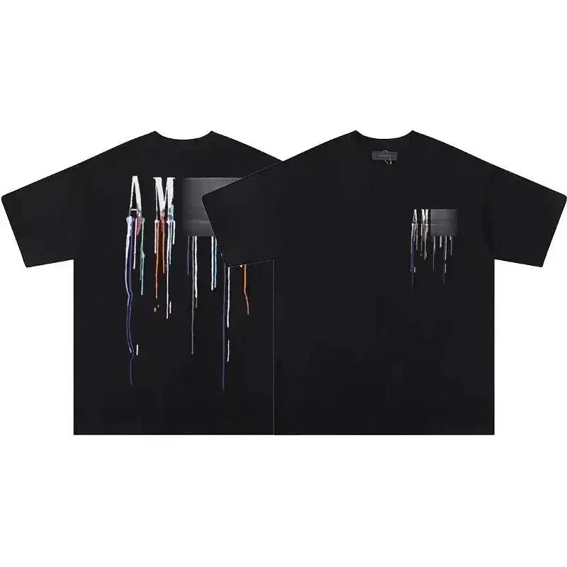 Amiri T-Shirts — Black Letters Flow Color colorway — Joyagoo Spreadsheet photo