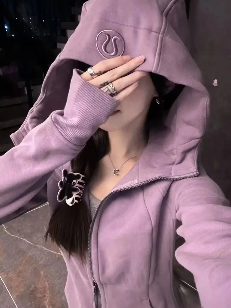 Lululemon Scuba Hoodie — Smoke purple colorway — Joyagoo Spreadsheet photo