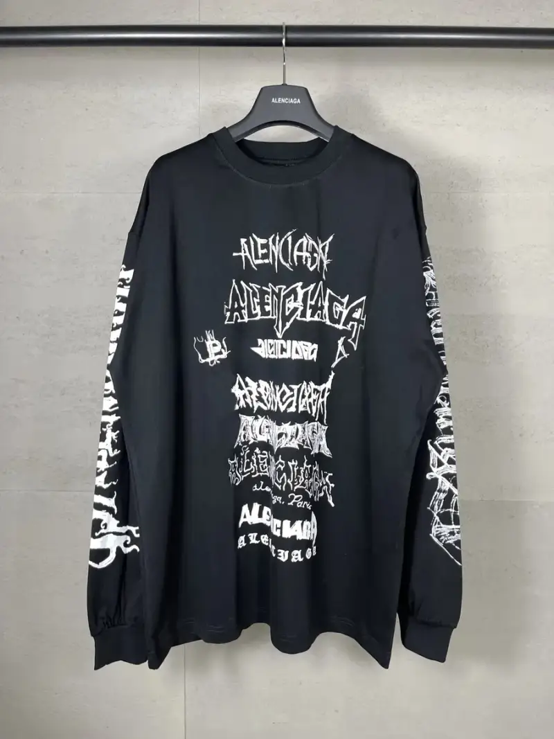 Balenciaga Raver Long Sleeve — black colorway — Joyagoo Spreadsheet photo