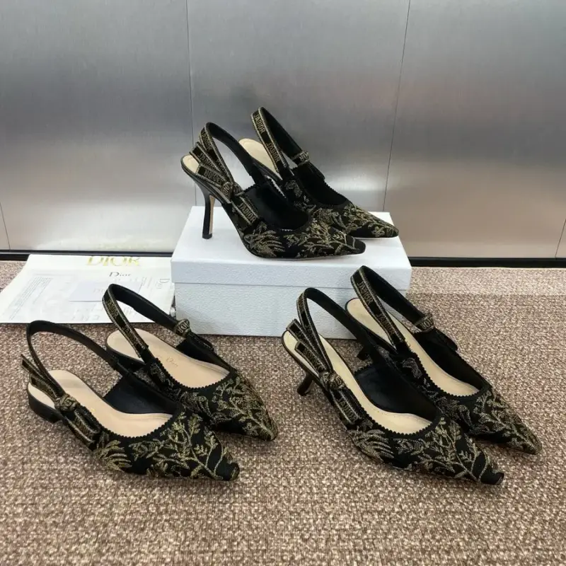 Dior J'Adior Slingback Pumps — Black with high 1.5CM colorway — Joyagoo Spreadsheet photo